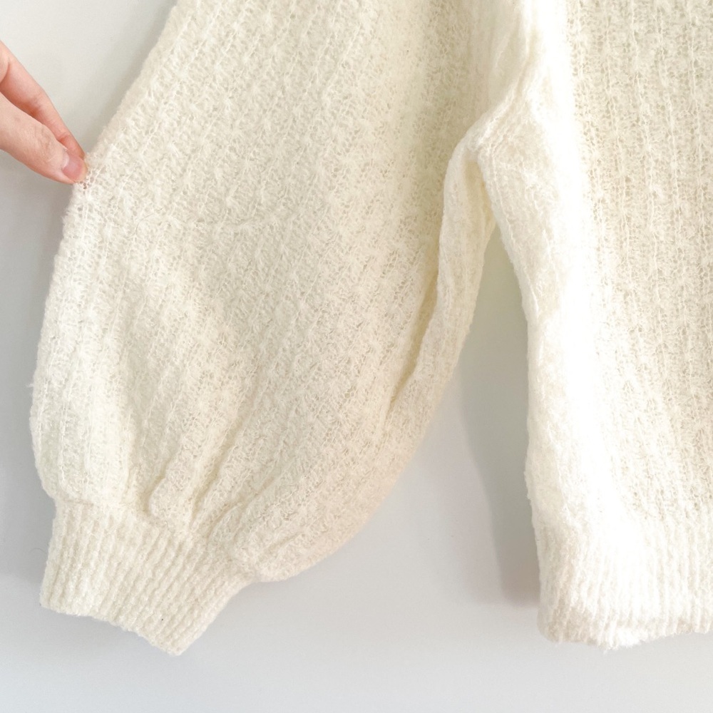 Babaton NWOT Puff Sleeve Sweater - Picture 6 of 12